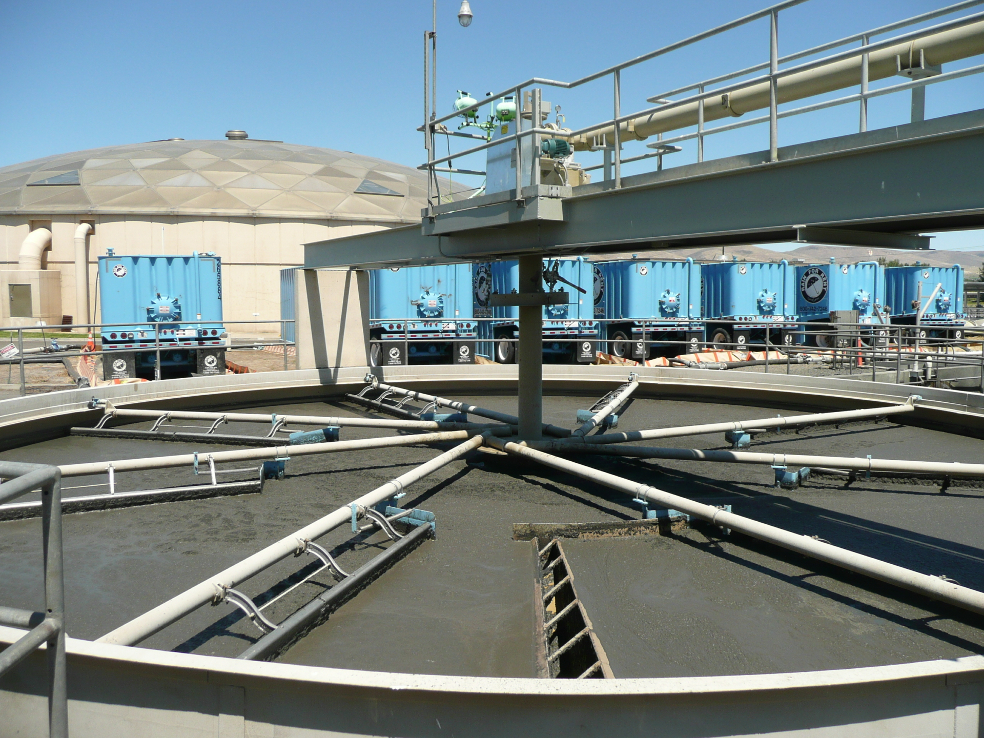Circular DAF | Dissolved Air Flotation | Ovivo Municipal